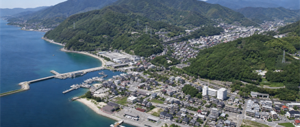 ライブカメラ風の地域俯瞰画像
